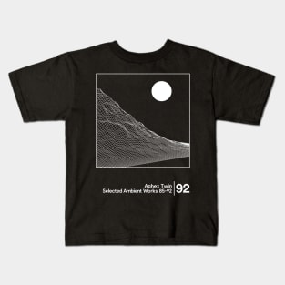 Selected Ambient Works / Minimalist Style Graphic Design Kids T-Shirt